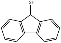 9H-フルオレン-9-チオール 化学構造式