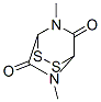 1,4-dimethyl-3,6-epidithio-2,5-dioxopiperazine,19552-96-6,结构式