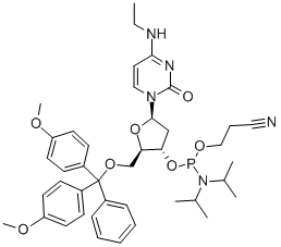 N4-ETHYL-DC CEP|5'-O-[二(4-甲氧基苯基)苯基甲基]-2'-脱氧-N-乙基-胞苷 3'-[2-氰基乙基二异丙基亚磷酰胺]