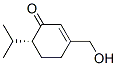 2-Cyclohexen-1-one,3-(hydroxymethyl)-6-(1-methylethyl)-,(6R)-(9CI),195618-94-1,结构式