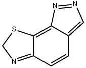 7H-Pyrazolo[4,3-g]benzothiazole(8CI) 化学構造式
