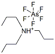 Tripropylammonium hexafluoroarsenate,19568-26-4,结构式