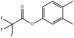 Trifluoroacetic acid 3,4-dimethylphenyl ester 结构式