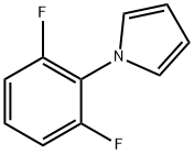 1H-Pyrrole, 1-(2,6-difluorophenyl)- Struktur