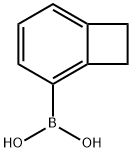 Benzocyclobutene-4-boronic acid Structure