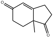 7A-METHYL-2,3,7,7A-TETRAHYDRO-1H-INDENE-1,5(6H)-DIONE|7A-甲基-2,3,5,6,7,7A-六氢-1H-茚-1,5-二酮