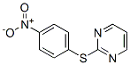 2-(4-nitrophenylthio)pyrimidine,19581-24-9,结构式