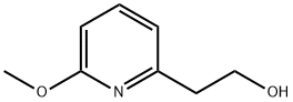 2-Pyridineethanol,6-methoxy-(9CI) 化学構造式