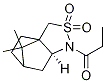 N-丙酰基-(2S)-樟烷-10,2-磺内酰胺 结构式