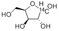 XYLOSE, D-, [1-14C],19588-10-4,结构式
