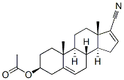 19590-22-8 17-cyano-5,16-androstadien-3 beta-ol-3-acetate