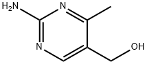 5-Pyrimidinemethanol, 2-amino-4-methyl- (8CI,9CI) 化学構造式