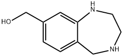 8-HYDROXYMETHYL-2,3,4,5-TETRAHYDRO-1H-BENZO[E][1,4]DIAZEPIN
 Structure