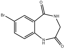 7-BROMO-1,4-BENZODIAZEPIN-2,5-DIONE Struktur