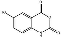 6-羟基-1H-苯并[D][1,3]恶嗪-2,4-二酮, 195986-91-5, 结构式