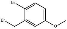 2-BROMO-5-METHOXYBENZYL BROMIDE  97 Structure