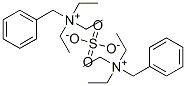 ベンジルトリエチルアミニウム・0.5スルファート 化学構造式