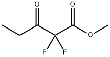 2,2-二氟-3-氧代戊酸甲酯 结构式
