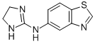 5-Benzothiazolamine,N-(4,5-dihydro-1H-imidazol-2-yl)-(9CI) Structure