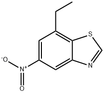 Benzothiazole, 7-ethyl-5-nitro- (9CI),196205-29-5,结构式