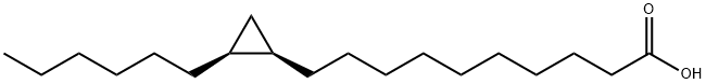 CIS-11,12-METHYLENEOCTADECANOIC ACID Structure