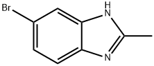 5-溴-2-甲基-1H-苯并[D]咪唑, 1964-77-8, 结构式