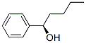(R)-1-フェニル-1-ペンタノール 化学構造式