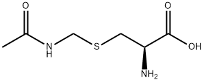 S-ACETAMIDOMETHYL-L-CYSTEINE MONOHYDRATE 结构式