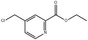 4-(クロロメチル)ピコリン酸エチル 化学構造式