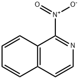 1-ニトロイソキノリン 化学構造式