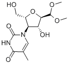 2,5-ANHYDRO-4-DEOXY-4-(3,4-DIHYDRO-2,4-DIOXO-1(2H)-PYRIMIDINYL)-1-(DIMETHYL ACETAL)-L-MANNOSE,196596-84-6,结构式