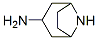 英文名称::8-AZABICYCLO[3.2.1]OCTAN-3-AMINE,ENDO-(9CI), 196614-15-0, 结构式