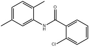 2-氯-N-(2,5-二甲基苯基)苯甲酰胺 结构式