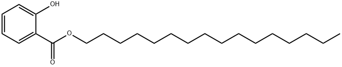 hexadecyl 2-hydroxybenzoate Structure