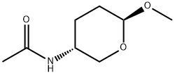 Acetamide, N-(tetrahydro-6-methoxy-2H-pyran-3-yl)-, (3R-trans)- (9CI)|