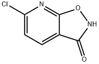 6-氯异噁唑并[5,4-B]吡啶-3(2H)-酮, 196708-30-2, 结构式