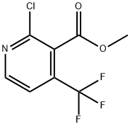 Methyl 2-chloro-4-(trifluoromethyl)nicotinate,196708-48-2,结构式