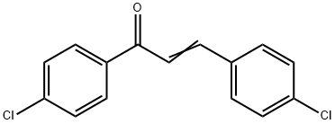 4,4'-Dichlorochalcone Structure