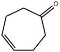 4-シクロヘプテン-1-オン 化学構造式