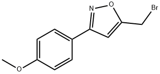 196877-76-6 5-(溴甲基)-3-(4-甲氧基苯基)-1,2-噁唑