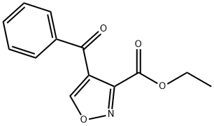 4-Benzoyl-3-isoxazolecarboxylic acid ethyl ester 结构式