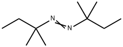 ビス(1,1-ジメチルプロピル)ジアゼン 化学構造式