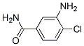 3-氨基-4-氯苯甲酰胺, 19694-86-1, 结构式
