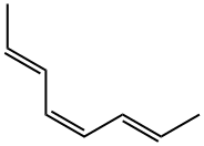 (2E,4E,6Z)-2,4,6-オクタトリエン 化学構造式