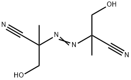 22AZOBIS2HYDROXYMETHYLPROPIONONITRILE,19706-80-0,结构式