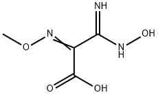 Propanoic acid, 3-(hydroxyamino)-3-imino-2-(methoxyimino)- (9CI) 化学構造式