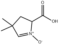 1-Pyrroline-2-carboxylicacid,4,4-dimethyl-,1-oxide(8CI),19713-63-4,结构式