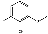 Phenol, 2-fluoro-6-(methylthio)- (9CI) 结构式