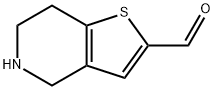 4,5,6,7-TETRAHYDROTHIENO[3,2-C]PYRIDINE-2-CARBALDEHYDE Structure