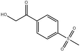 2'-羟基-4-甲砜基苯乙酮 结构式